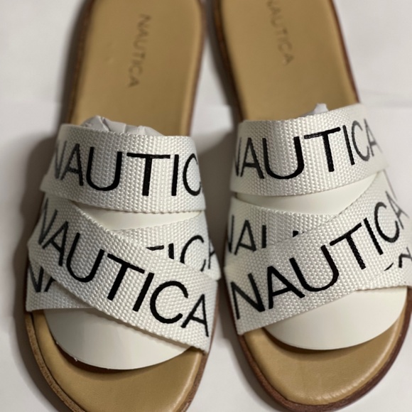 Nautica  flats slip on sandals - Picture 4 of 8
